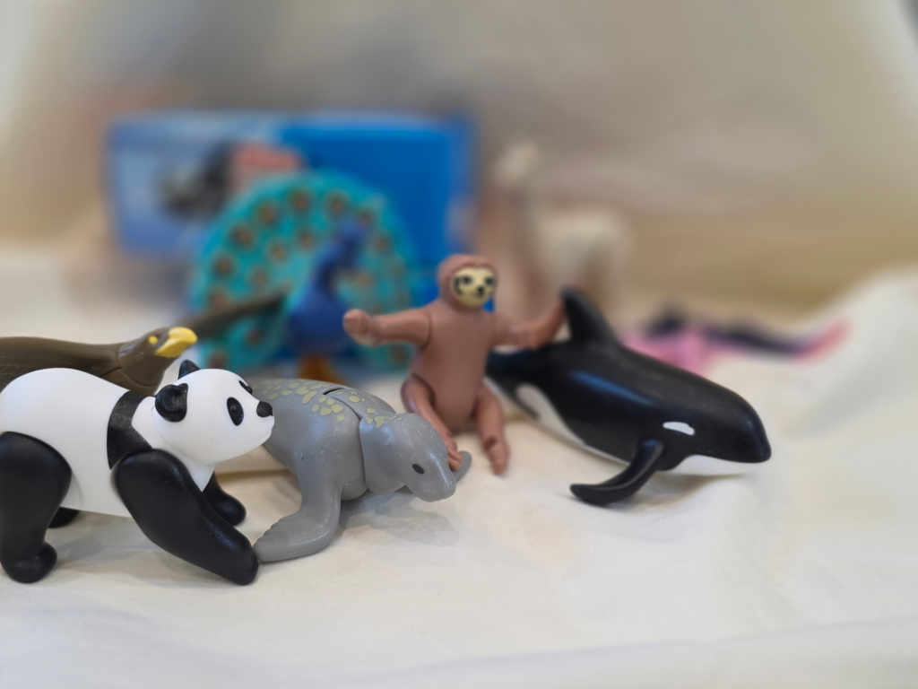 Korean McDonald’s Happy Meal toys with Playmobil figures