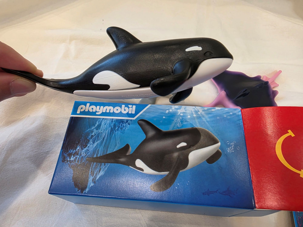 Happy Meal playmobil orca