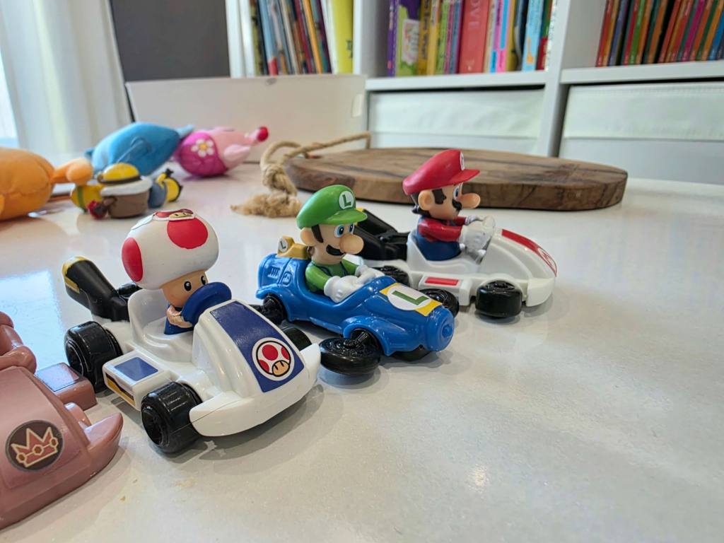 Supermario Happy Meal toy collection from Korea