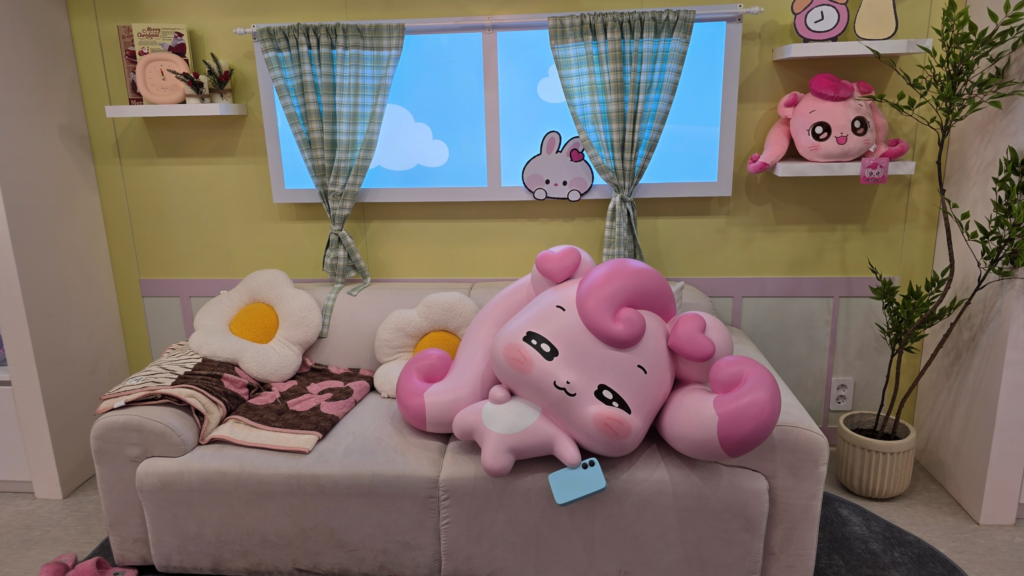 Main Teenieping characters from the Korean children’s animation Catch! Teenieping