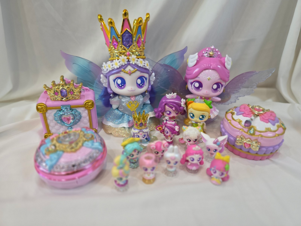 Collection of Teenieping character toys