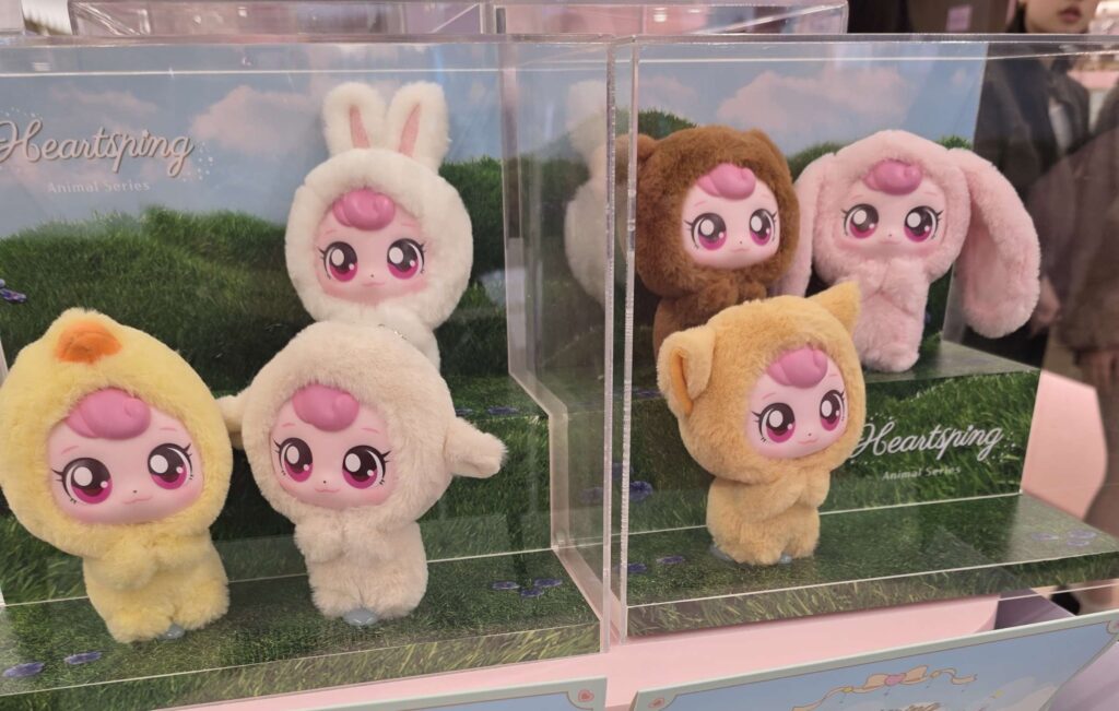 Cute character goods at Teenieping Seongsu