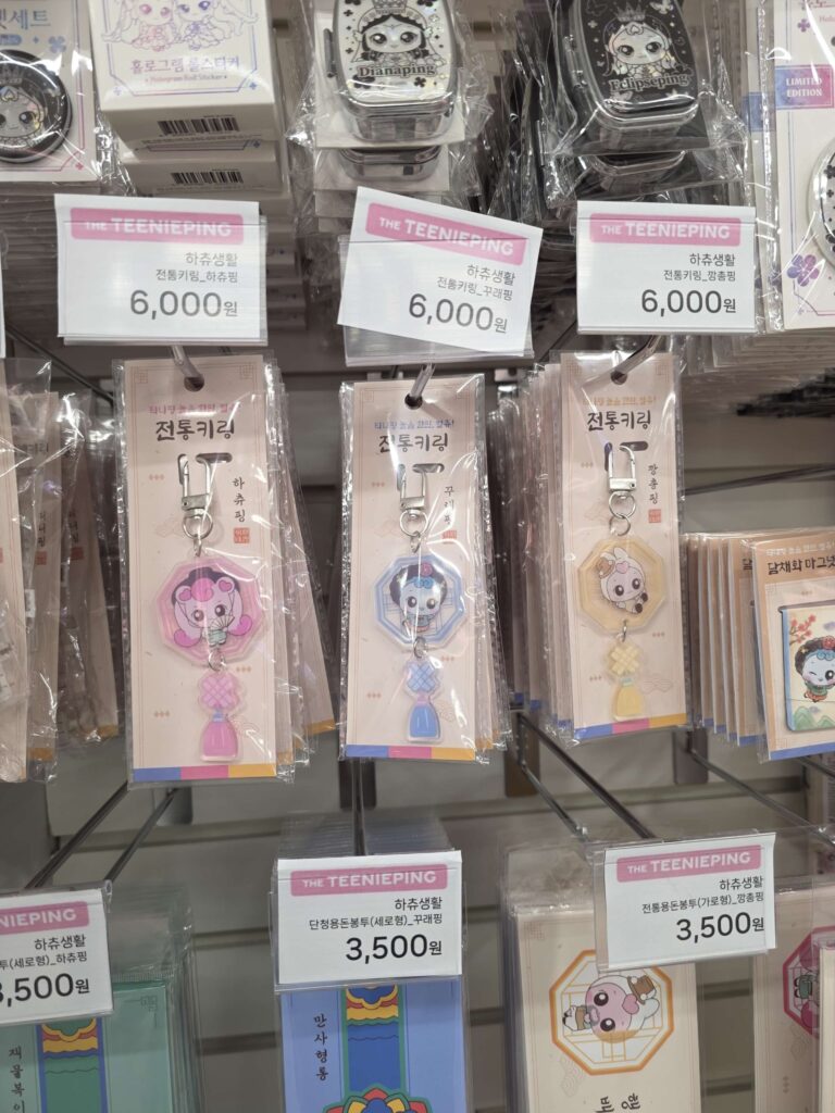 Korean style Teenieping stationery and souvenirs