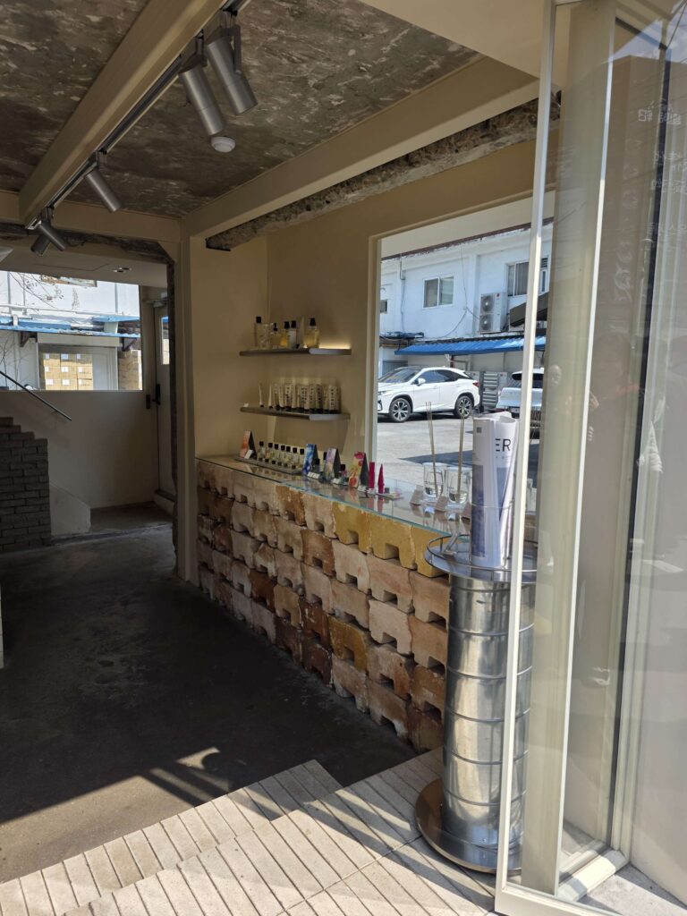 calm and minimal interior at shiro seongsu